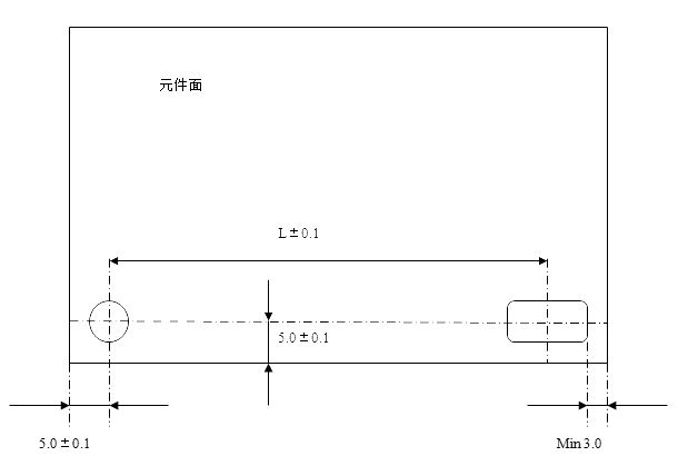 印制板的插机定位孔 印制板的插机定位孔